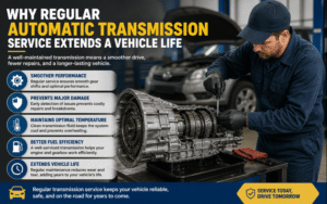 Why Regular Automatic Transmission Service Extends a Vehicle Life
